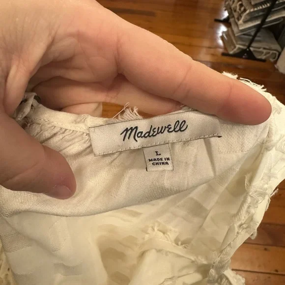 Madewell Textured Sleeveless Dress - Picture 6 of 6